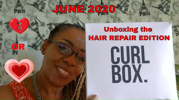 Curlbox June 2020 unboxing