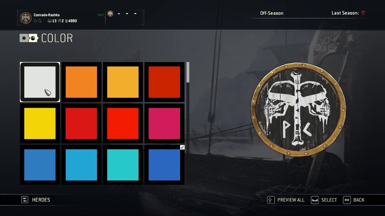 For Honor, Making the trippy viking emblem