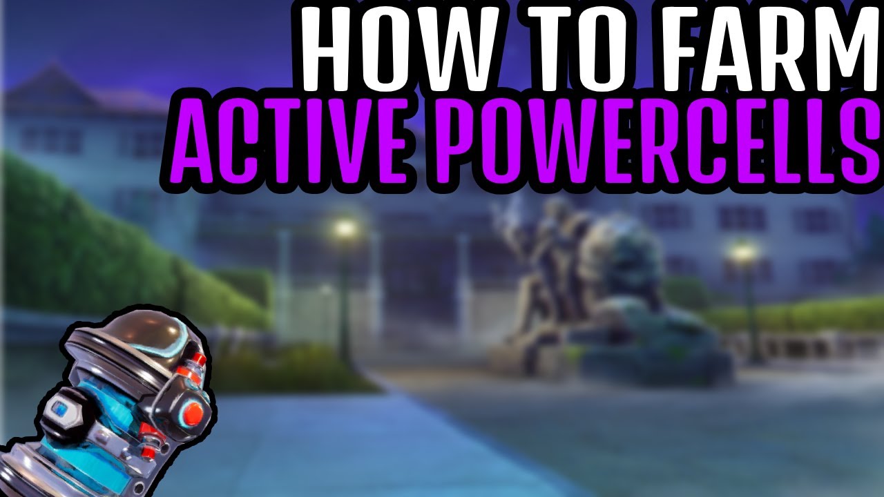 How to Farm Active Powercells in Save The World! (STW Tutorial)