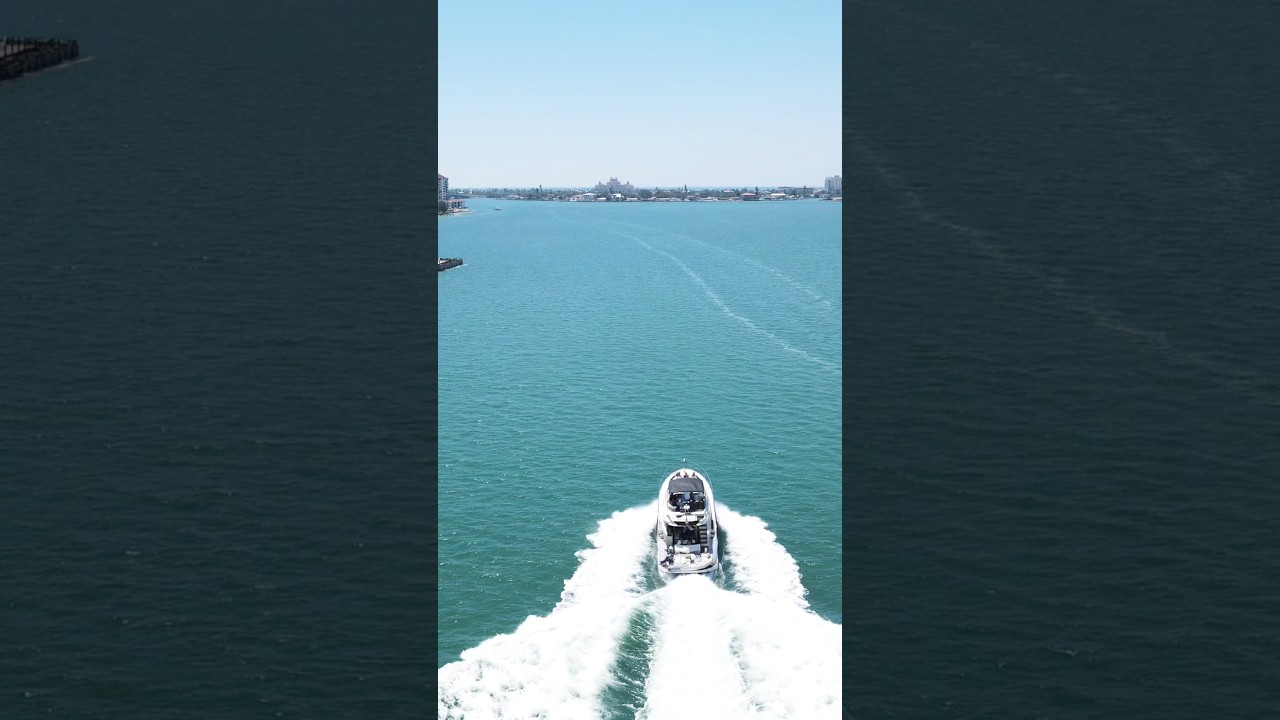 Video: St. Petersburg premier yacht charter aboard the 52ft Marquis Flybridge
