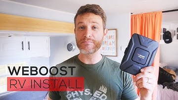 Better RV internet: weBoost DRIVE 4G-X RV install and setup
