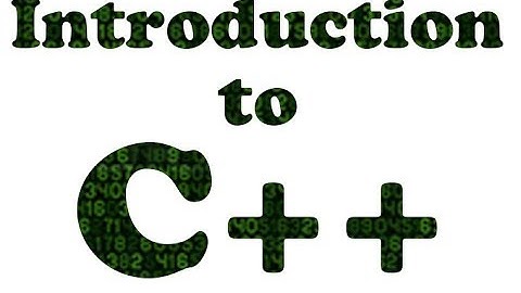 Introduction to C++  (URDU/HINDI)