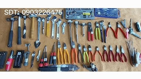 Clip61:25/7.Hàng nhật bãi hộp tuýp,bộ taro,búa,mỏ lết,kìm,tuvit,cưa,eto...