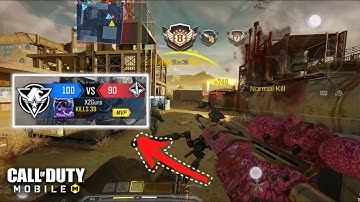 39 Kills MVP: 10v10 TEAM DEATHMATCH - Rust | Call of Duty Mobile