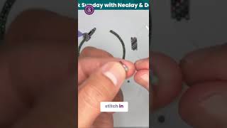 Locking Stitch for Perfect Beadwork