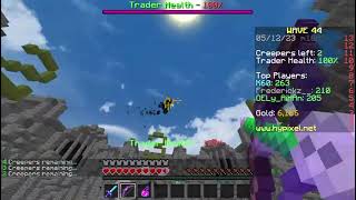 Ep.21 Hypixel (Creeper Attack) - Best way to win Creeper Attack game 2