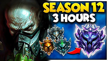 How to ACTUALLY Climb to Diamond in 3 Hours with Urgot [Season 12]