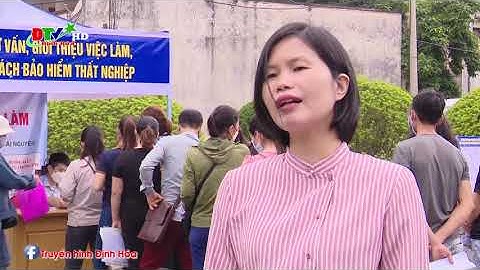 Phiên giao dịch việc làm kết nối cung cầu lao động tại Định Hóa