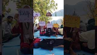 Day 08 Bsc forestry students Skaust #forester #protest