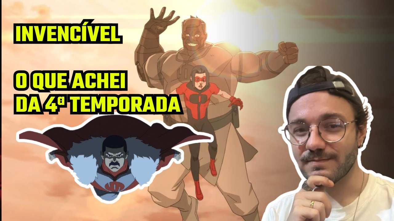 O QUE ACHEI DA 4ª TEMPORADA DE "INVENCÍVEL" | CORTES DO MATHEUS FIORE ...