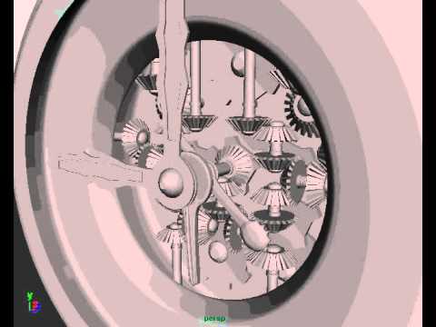 simple expression animation- clock
