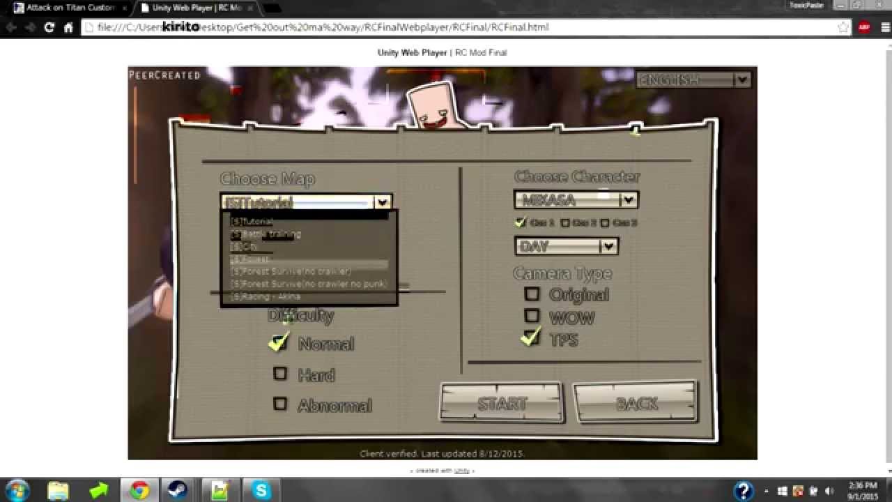 How 2 play as armored titan in aottg YouTube