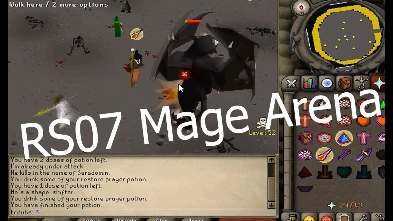 [OSRS] Ecdubs Update #2 - Mage Arena + Rune Gloves!