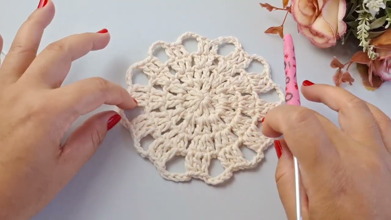 PORTA-COPOS MEGA FÁCIL @Ateliênanaecroche 