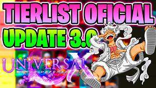 Las MEJORES UNIDADES en UNIVERSAL TOWER DEFENSE X [TIERLIST] #roblox