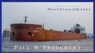Paul R Tregurtha departing Duluth (2023)