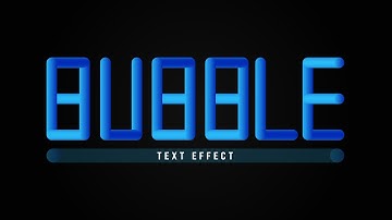 How to Create Bubble Text Effect in Adobe Illustrator 2020