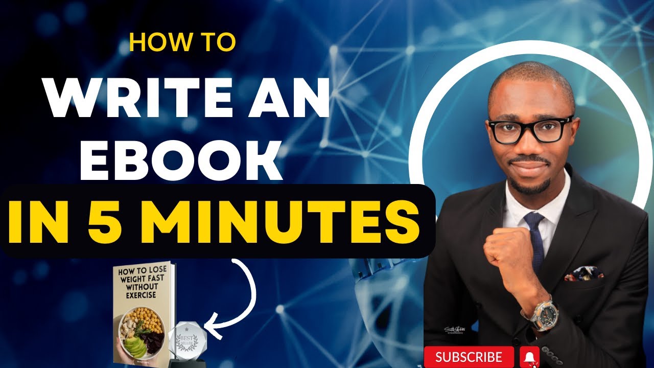 How To Write An Ebook In 5 Minutes (How To Create An E-book Fast and ...
