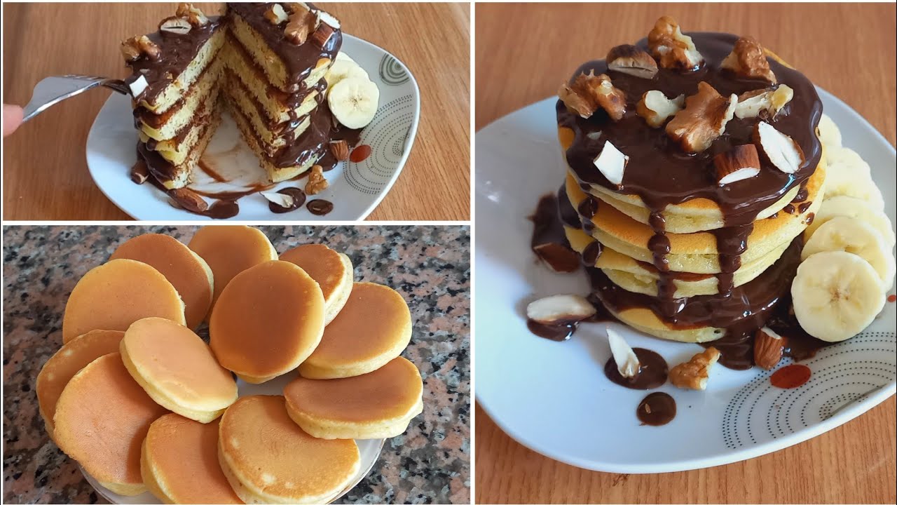 أسهل وألذ بان كيك بمكونات متواجدة في كل بيت👌