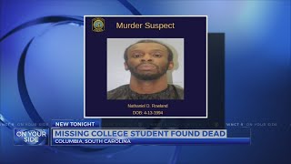 Missing college student found dead