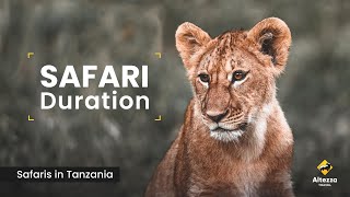 Safari planning: how many days do you need? | Altezza Travel