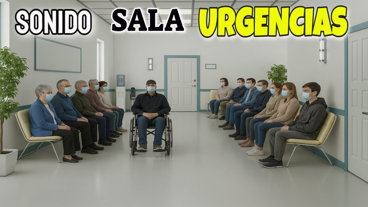 Sonido ambiente de SALA de ESPERA Hospital | Ruido REALISTA para videos, cine y roleplays 🏥