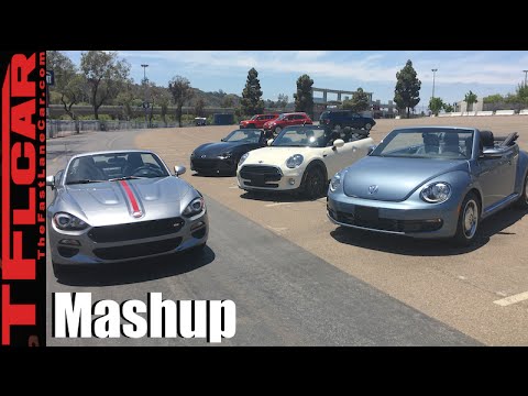 2017-fiat-124-spider-vs-mazda-miata-mx-5-vs-mini-cooper-vs-vw-beetle-convertible-mashup-review