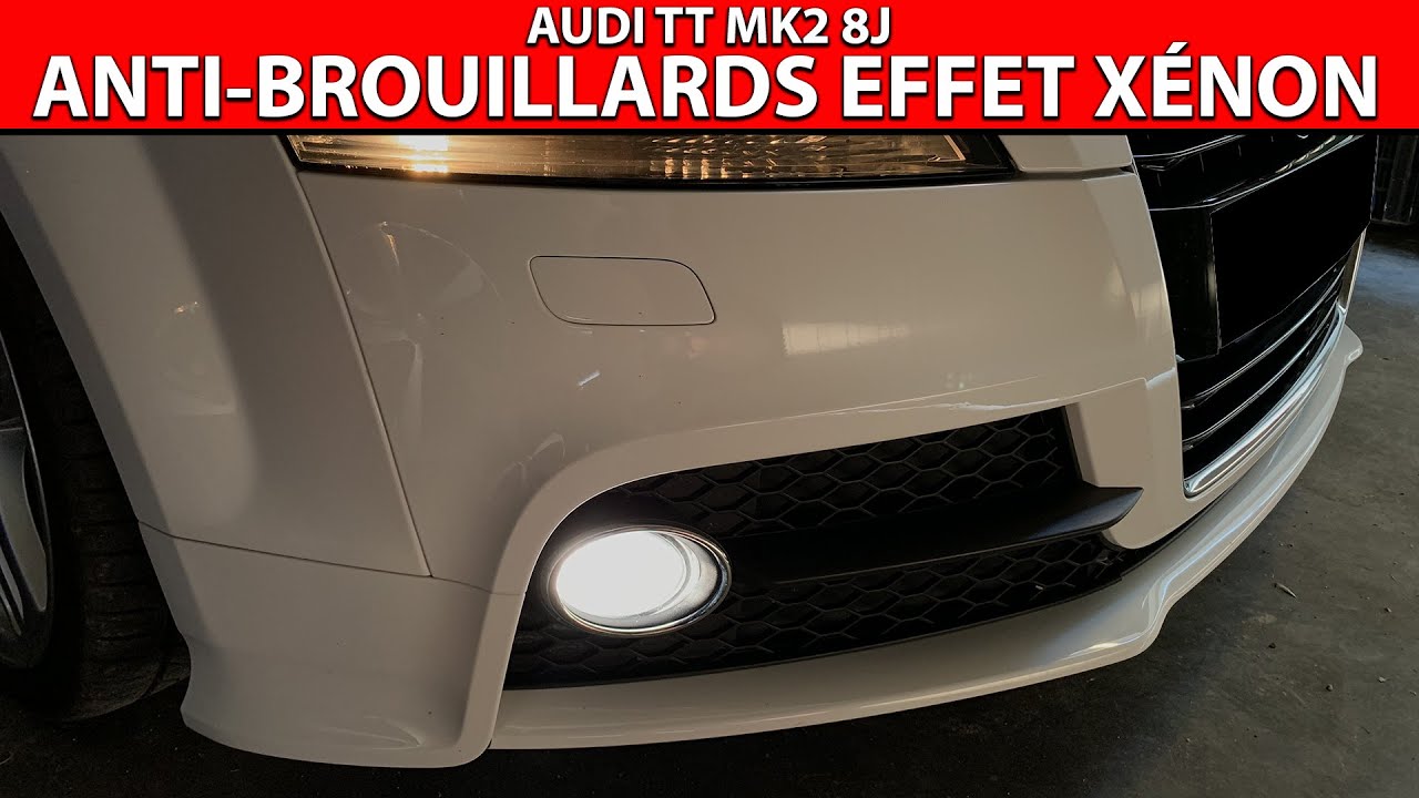 Démonter anti-brouillards Audi TT MK2 8J S-Line