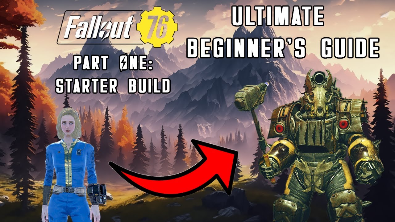 The BEST Starter Build in Fallout 76! (Burning Springs Update)