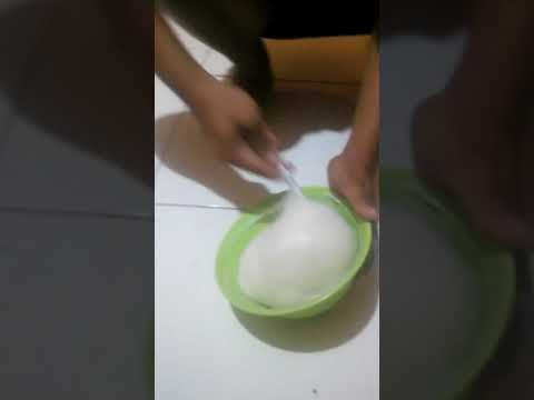 Membuat Kapurung Dari Tepung Kanji