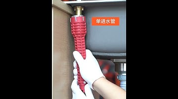 Faucet and Sink Installer Tool 8 in 1 | Multifunctional Faucet Wrench