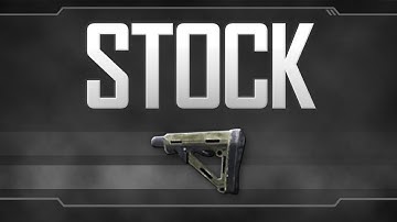 Adjustable Stock - Black Ops 2 Attachment Guide