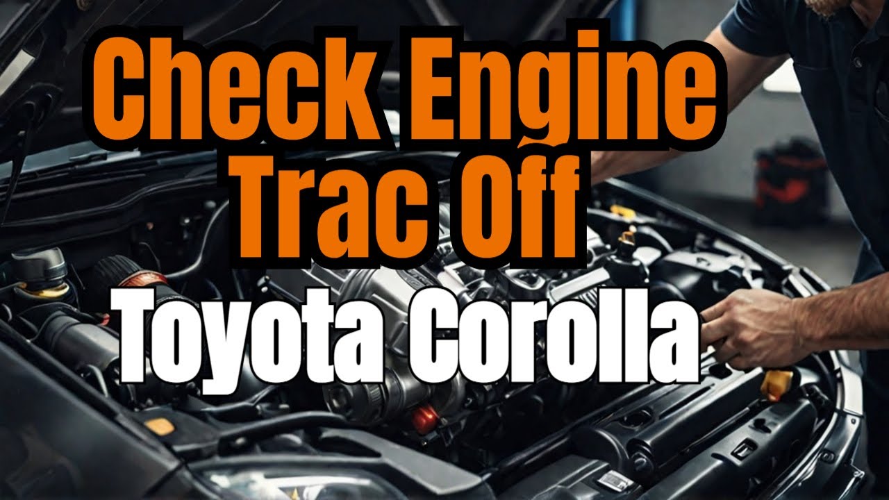 Falla Del  Motor  Check Engine I Trac Off Toyota Corolla Falla de Bobinas, Reemplazo En Español