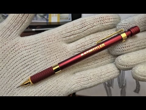 STAEDTLER 925 Kinokuniya Limited Edition 2019 - Wine Red - YouTube