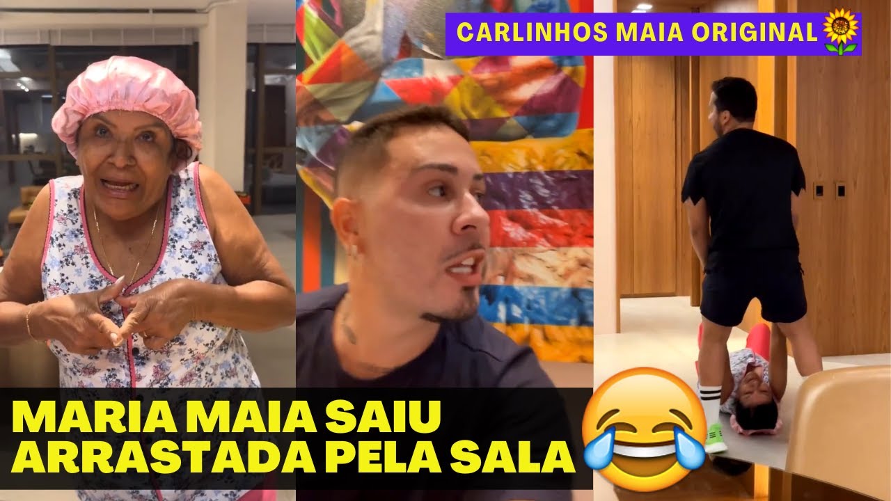 MARIA MAIA CHEGOU | CPOR ESSA LUCAS GUIMARÃES NÃO ESPERA DE MARIA 😂😂 | CARLINHOS MAIA 🌻