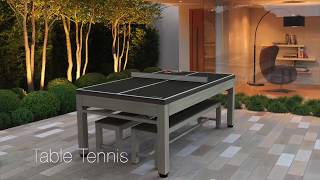 Neptune Outdoor Pool, Dining & Table Tennis Table