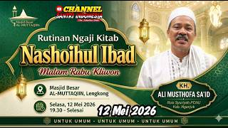 #live  KH.Ali Mushthofa Said(Rois Syuriah PC NU Kab.Nganjuk).Ngaji Kitab Nashoihul Ibad