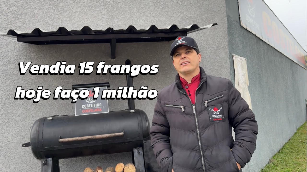 R$1 MILHÃO na Garagem De Casa! Vendendo Assados!