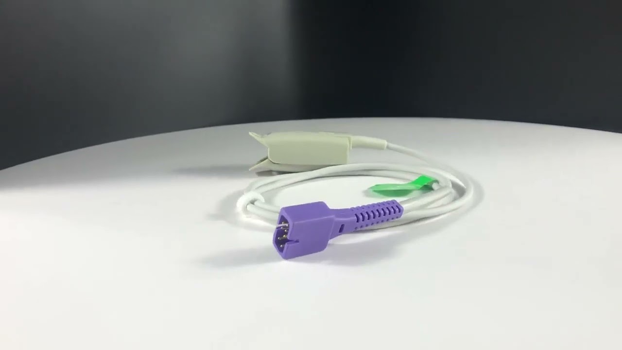 Veja Reusable Adult Finger Clip SpO2 Sensor 7 Pin for Nellcor Patient Monitor Non Oximax DS 100A