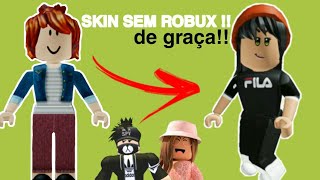 Roblox - COMO FAZER ROUPA DE GRAÇA SEM ROBUX!!! 