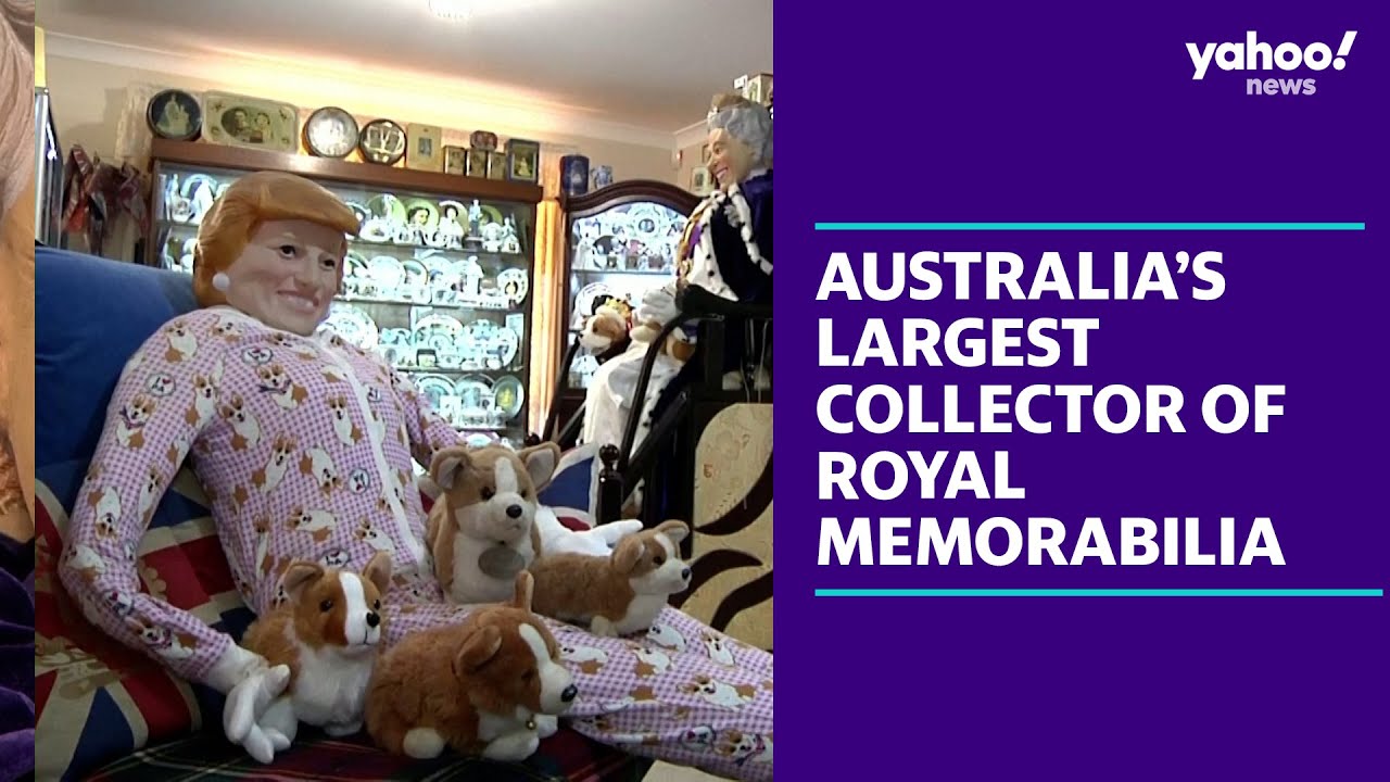 Australia's largest collector of royal memorabilia prepares for Queen's jubilee | Yahoo Australia