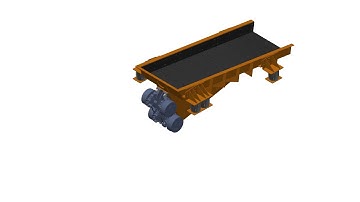 Vibramech Pan Feeder 3D Rotation Video