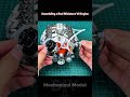Assembling a Real Miniature V8 engine part 3 #V8engine #modelkit #miniengine #cison #model 