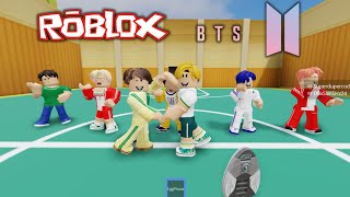 WE WENT TO A BTS MUSEUM ON ROBLOX