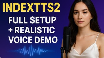 How to Install IndexTTS2 on Windows | Full Local Setup + Voice Cloning Demo