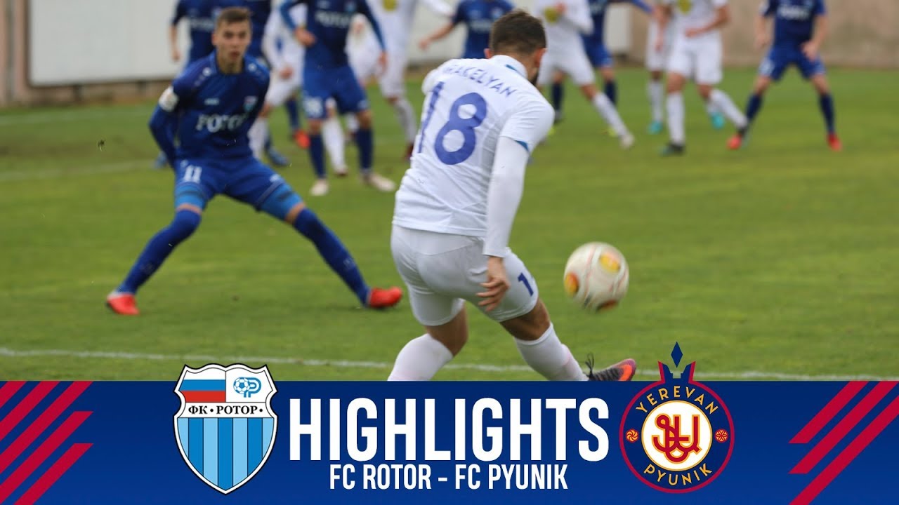 Rotor - Pyunik 1-0 | Highlights football score