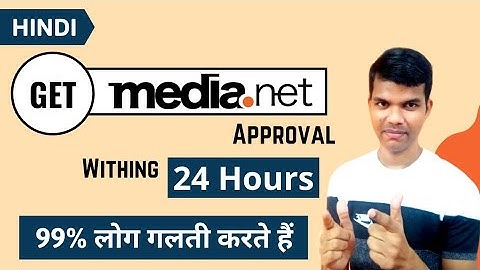 how to get approved for media.net | media Net approval tips