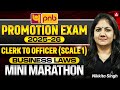 PNB Promotion Exam Clerk To Officer (Scale 1) 2025-26 | Business Laws Mini Marathon | Nikkita Mam