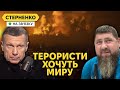 Кадиров проти війни і за ХАМАС, Соловйов забув за Україну