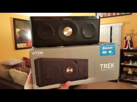 TDK Life on Record TREK Max A34 Wireless Weatherproof Speaker